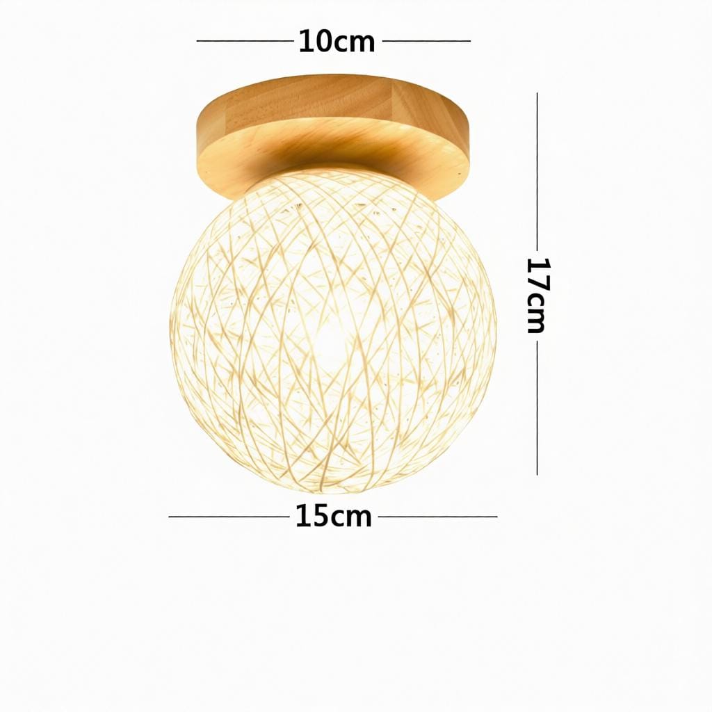 Taelthas | Semi Flush Mounted Light - Detail View #2 | HomeCartel