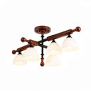 Jemin | Semi Flush Mounted Light