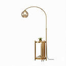 Fioretta A | Integrated Shelf Floor Lamp