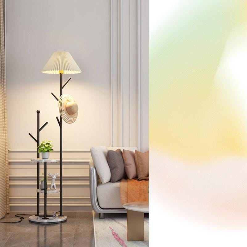 Isendra A | Integrated Shelf Floor Lamp - Detail View #2 | HomeCartel