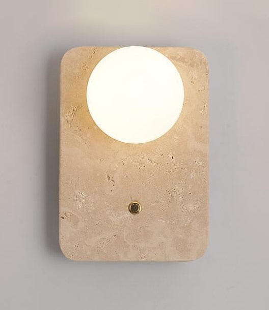 Emariel | Travertine Wall Light - Modern Wall Light | HomeCartel Philippines