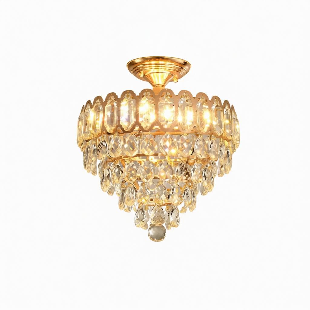 Lirionna | Semi Flush Mounted Light - Detail View #2 | HomeCartel