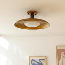 Jorren Une | Semi Flush Mounted Light