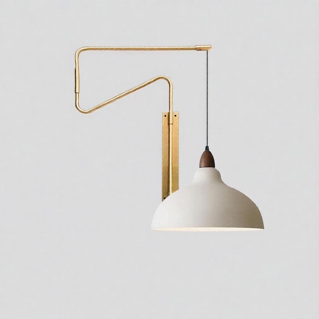 Stelor | Wall Light Swing Arm - Detail View #2 | HomeCartel