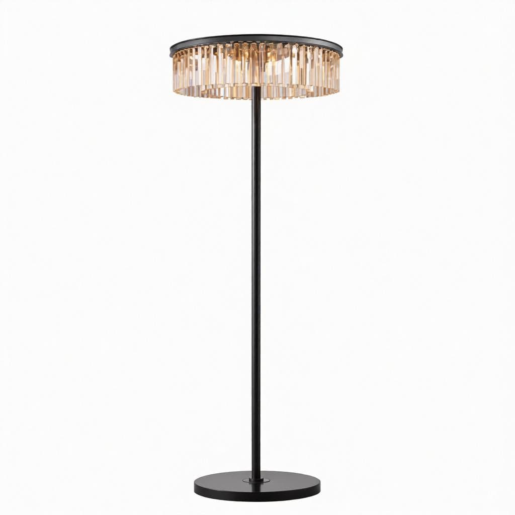 Corenna | Crystal Floor Lamp - Detail View #7 | HomeCartel