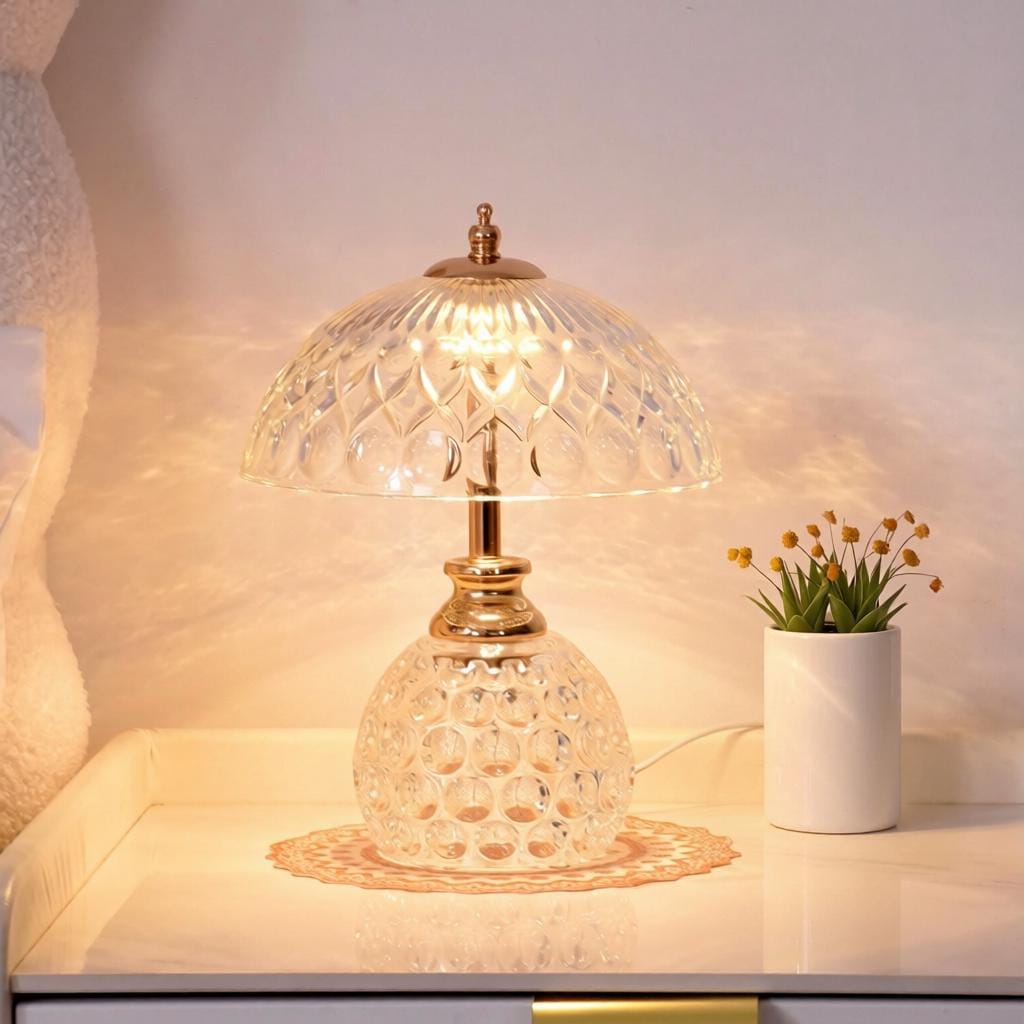 Bryzalira | Crystal Table Lamp - Detail View #2 | HomeCartel
