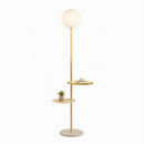 Kaenira B | Integrated Shelf Floor Lamp