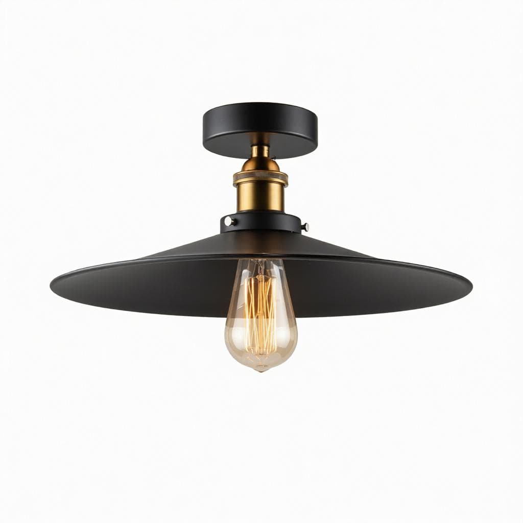 Marlin Une | Semi Flush Mounted Light - Detail View #6 | HomeCartel