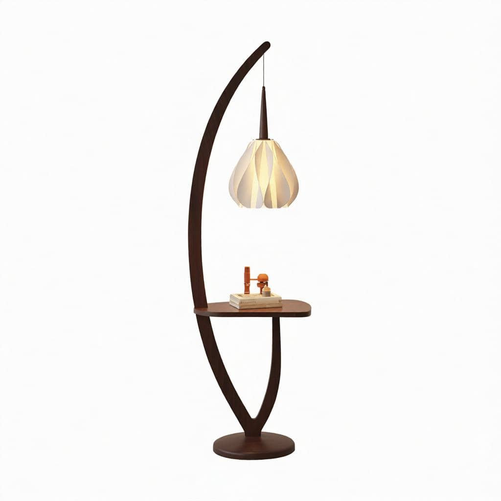 Ulmirae | Integrated Shelf Floor Lamp - Modern Floor Lamp | HomeCartel Philippines