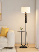 Irienna Une | Integrated Shelf Floor Lamp