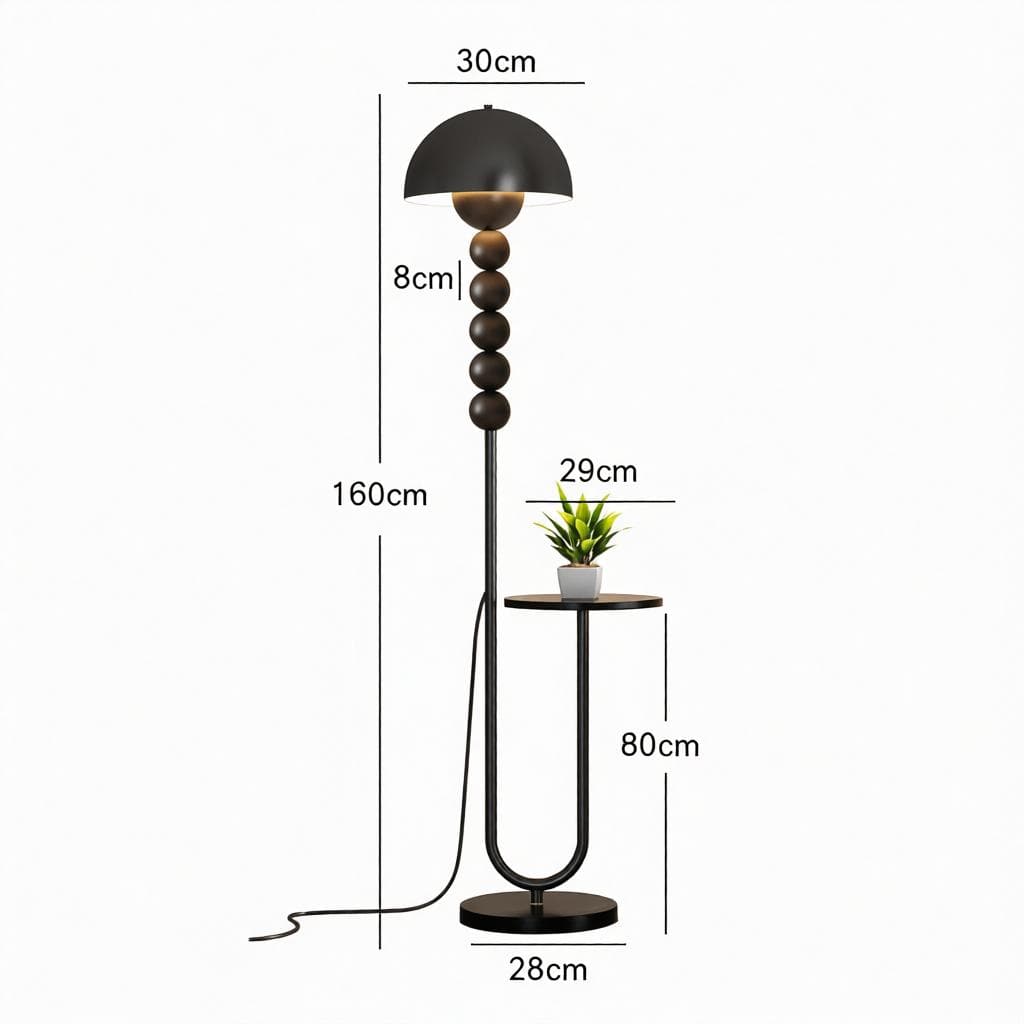 Ivellis | Integrated Shelf Floor Lamp - Detail View #8 | HomeCartel