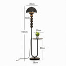 Ivellis | Integrated Shelf Floor Lamp