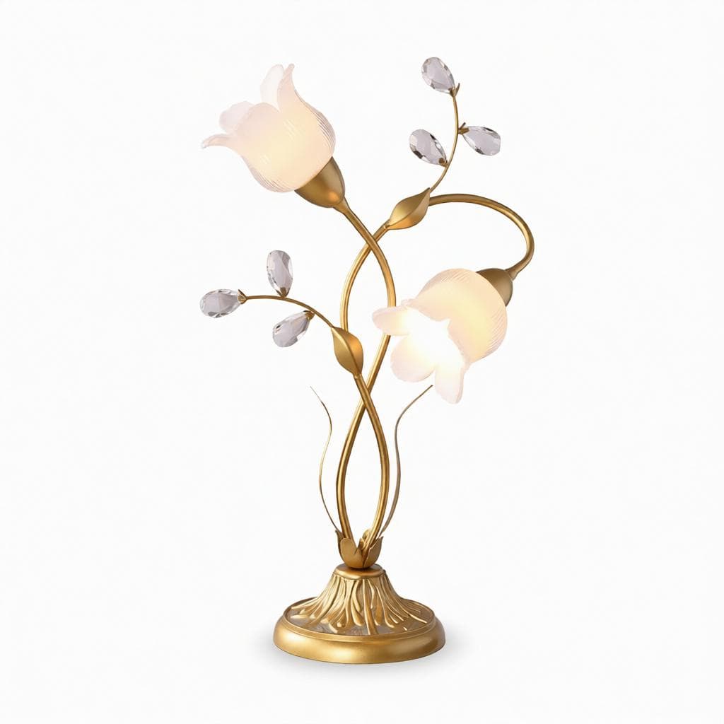 Faelithrae D | Crystal Table Lamp - Detail View #4 | HomeCartel
