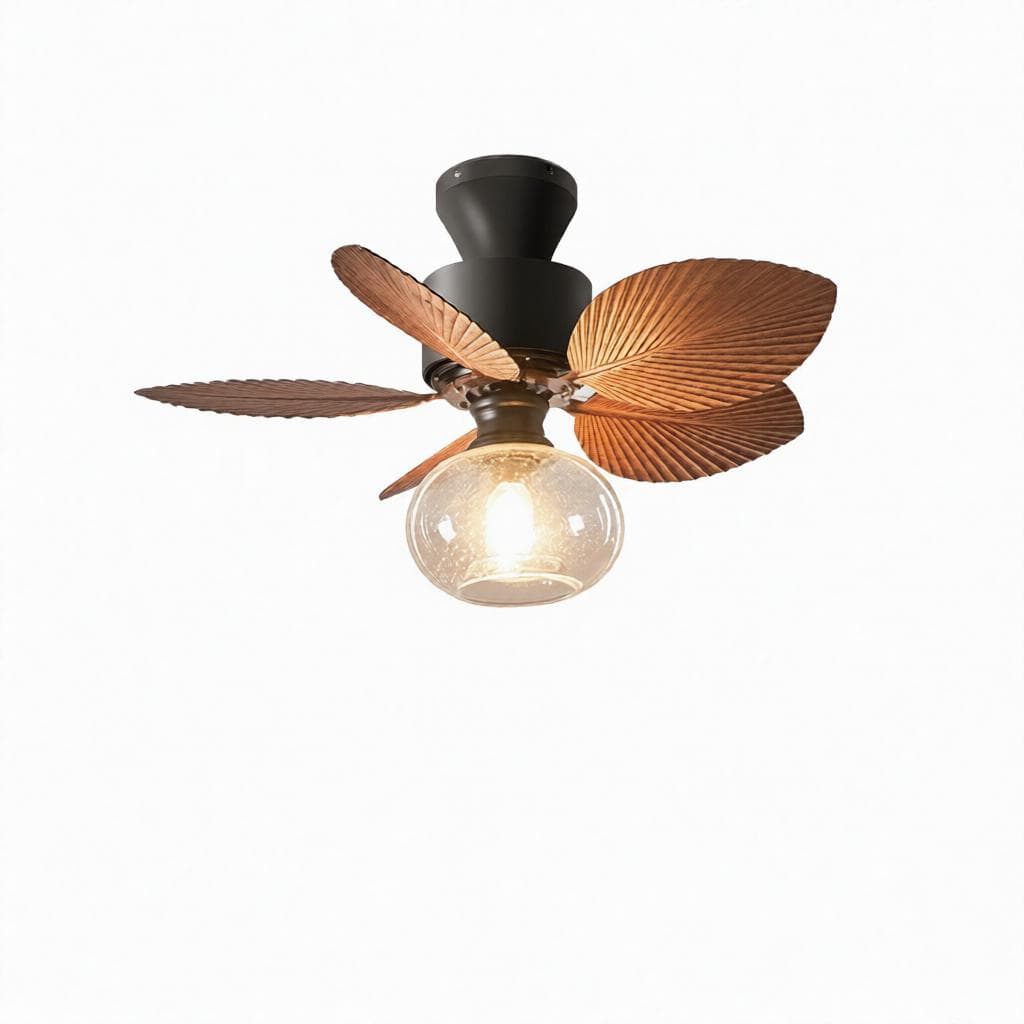 Ivora Une | Outdoor Lighted Ceiling Fan - Detail View #2 | HomeCartel