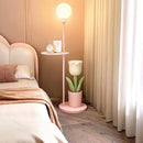 Myralyn Une | Integrated Shelf Floor Lamp