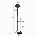 Ivellis | Integrated Shelf Floor Lamp
