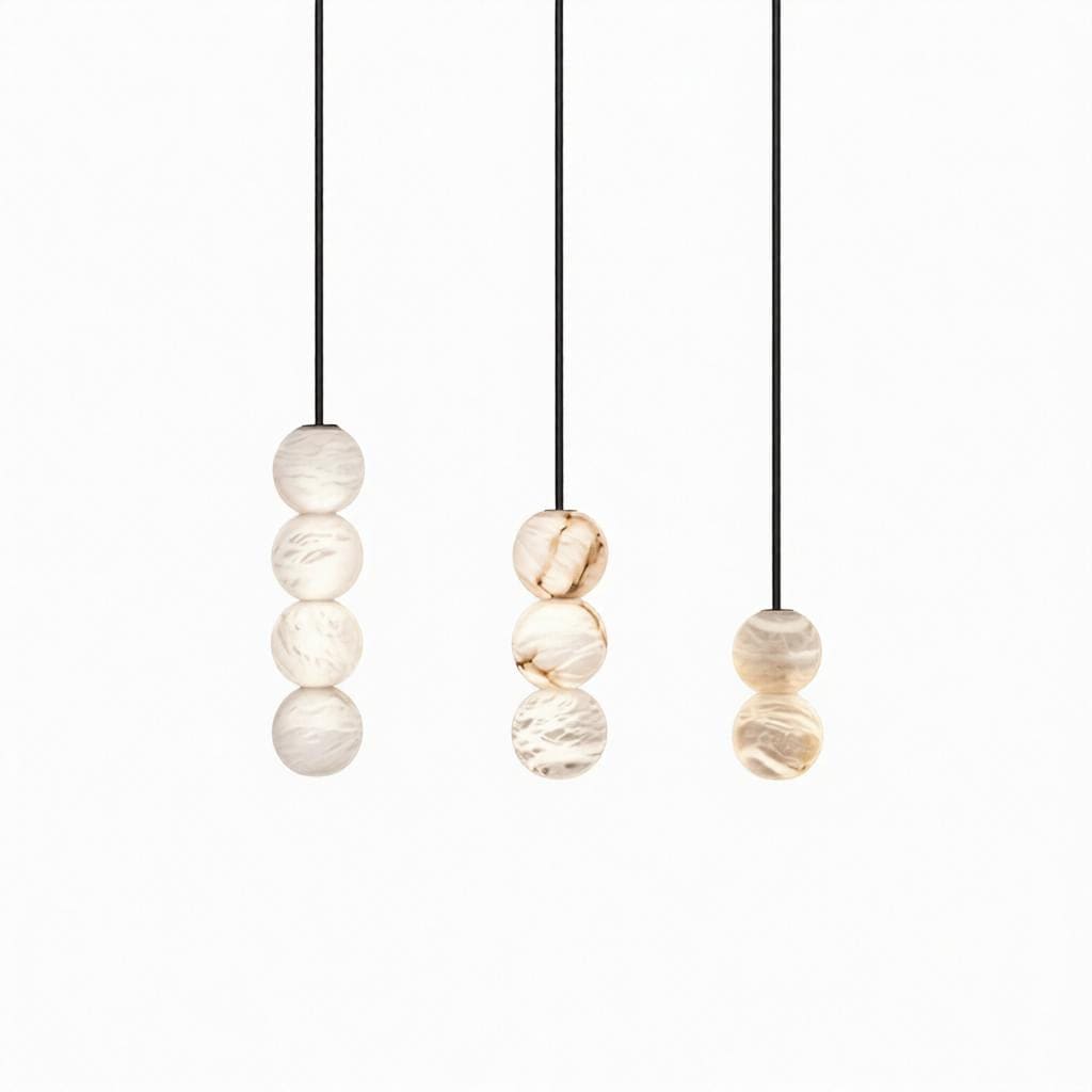 Pryveralla | Alabaster Pendant Light - Modern Pendant Light | HomeCartel Philippines