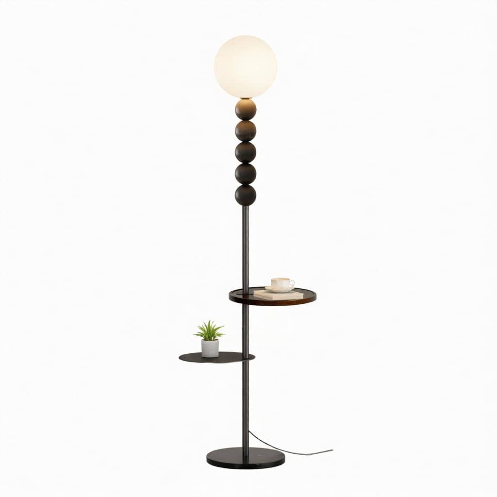 Kaenira A | Integrated Shelf Floor Lamp - Modern Floor Lamp | HomeCartel Philippines