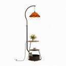 Gressyn C | Integrated Shelf Floor Lamp