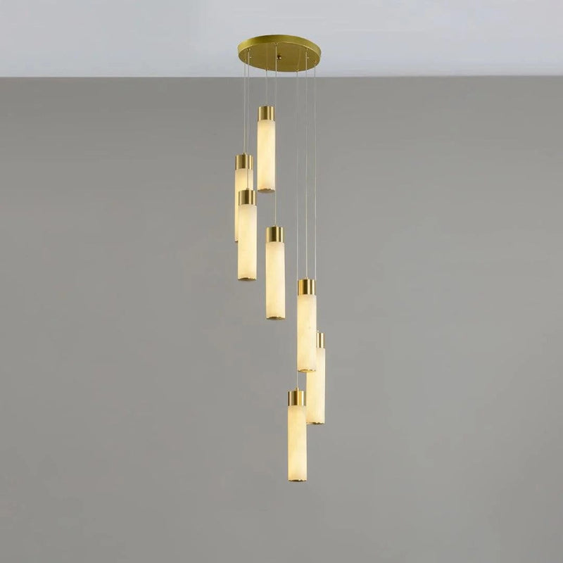 Jarvex | Alabaster Cluster Chandelier