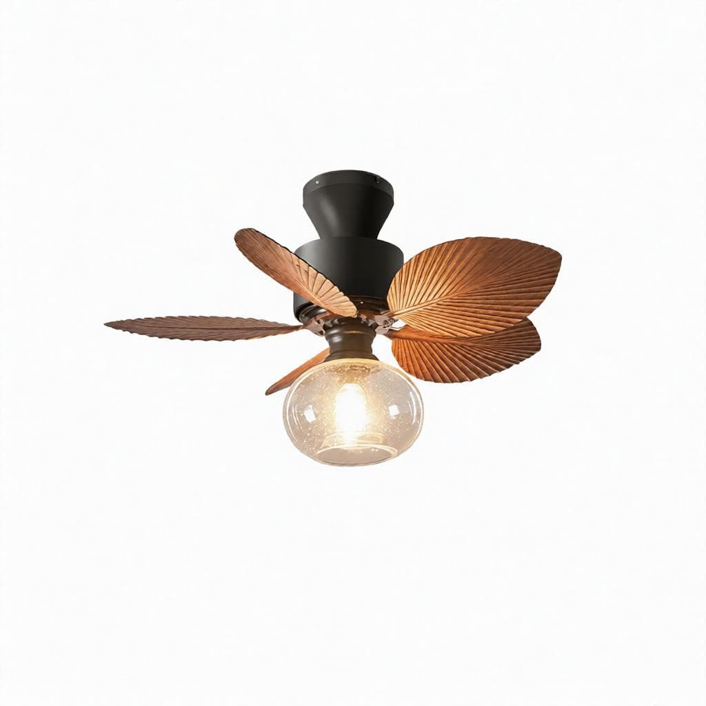 Ivora Une | Outdoor Lighted Ceiling Fan - Detail View #7 | HomeCartel