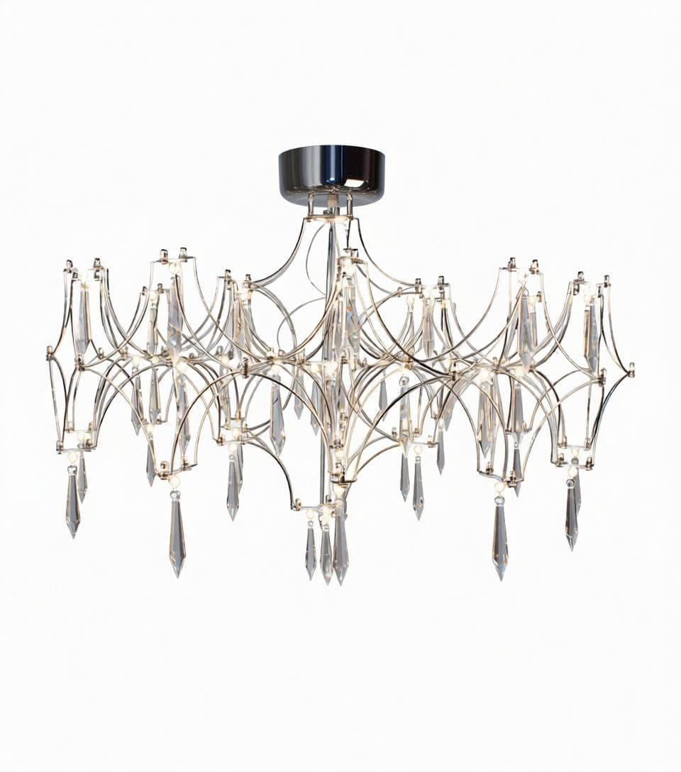 Caelenya | Semi Flush Mounted Light - Detail View #4 | HomeCartel