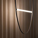 Hermes | Leather Belted LED Pendant Light