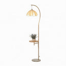 Faylira | Integrated Shelf Floor Lamp