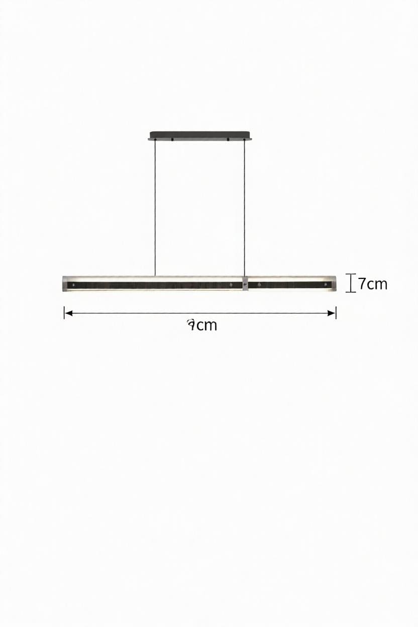 Habe | Linear Chandelier - Detail View #2 | HomeCartel