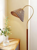 Corentha | Rattan Floor Lamp