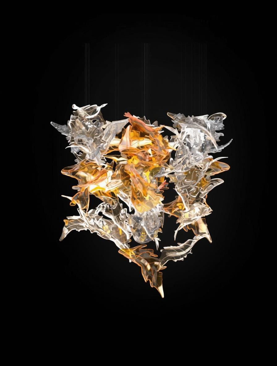 Trellunae I Cluster Chandelier - Detail View #4 | HomeCartel