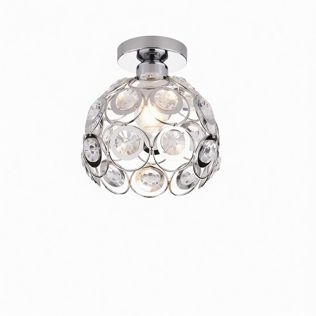 Breswick Une | Semi Flush Mounted Light - Detail View #6 | HomeCartel
