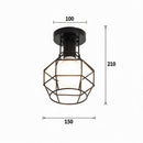 Paelindora | Semi Flush Mounted Light