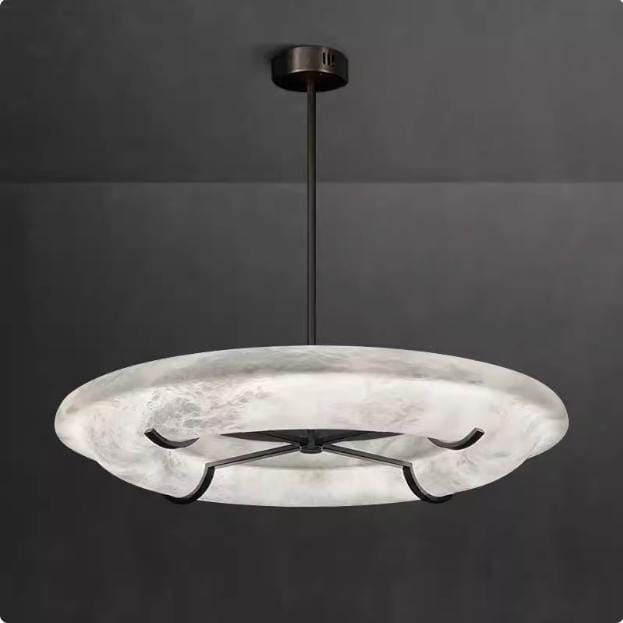 Calvynyn | Alabaster Chandelier - Detail View #2 | HomeCartel