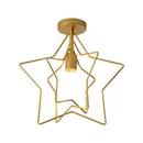 Ashric | Semi Flush Mounted Light