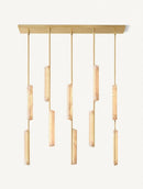 Valdrinrix B | Linear Alabaster Pendant Light