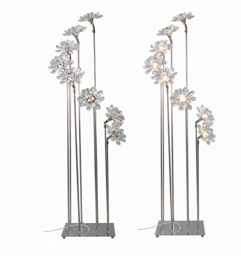 Reovanis I Crystal Floor Lamp - Detail View #8 | HomeCartel