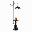 Brezelle A | Integrated Shelf Floor Lamp