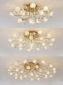Corvena | Semi Flush Mounted Light
