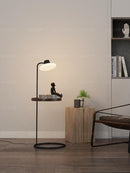 Jalyra | Integrated Shelf Floor Lamp