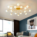 Syriela | Semi Flush Mounted Light