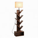 Ulivenna | Integrated Shelf Floor Lamp