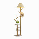 Isendra A | Integrated Shelf Floor Lamp