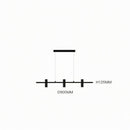 Aholt | Linear Chandelier
