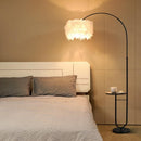 Elvoria A | Integrated Shelf Floor Lamp