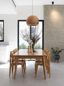 Lunieth A | Wood Pendant Light