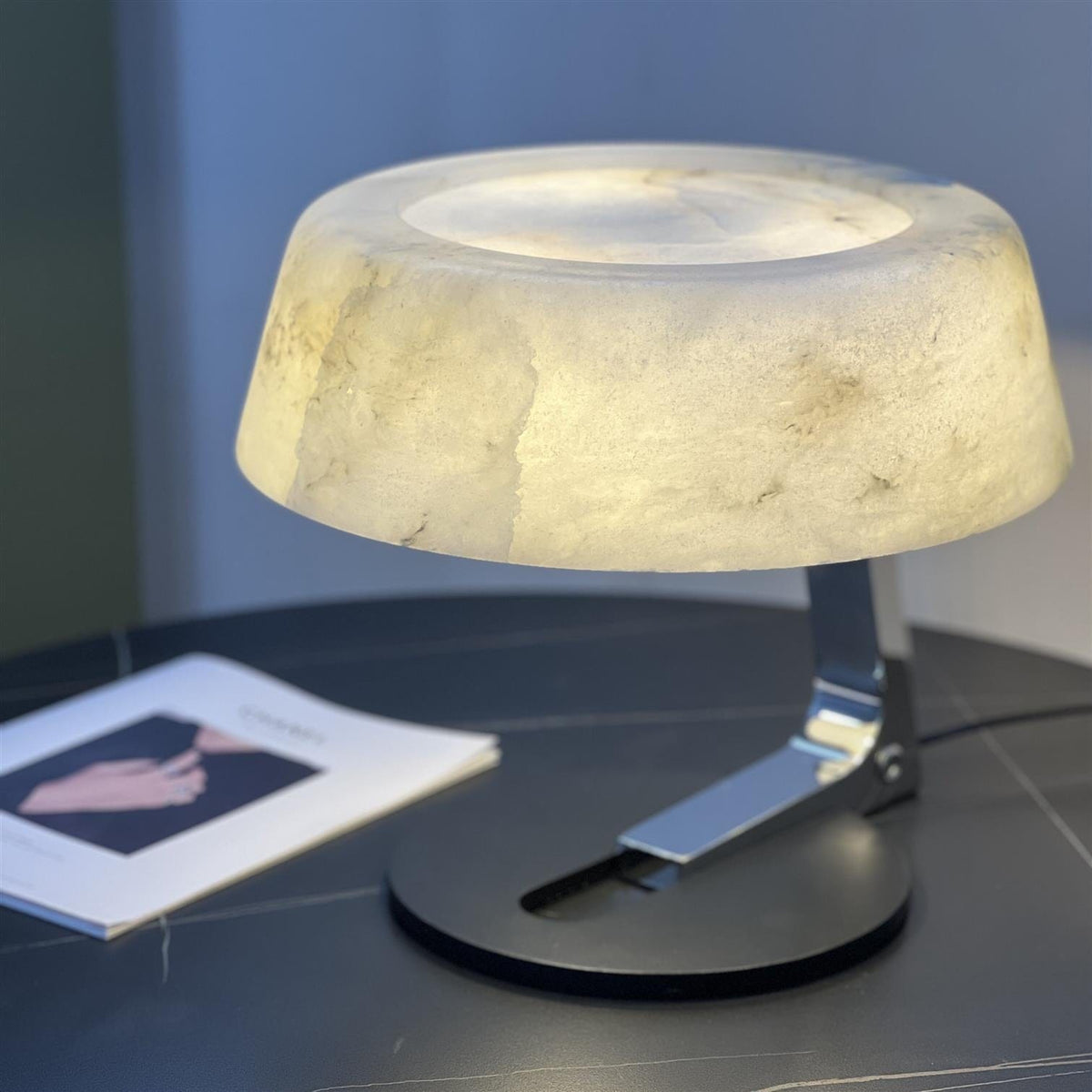 Mornorara | Alabaster Table Lamp - Home Cartel ®