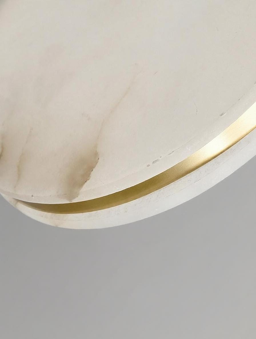 Orvalyn | Alabaster Pendant Light - Detail View #5 | HomeCartel