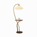 Qirissea | Integrated Shelf Floor Lamp