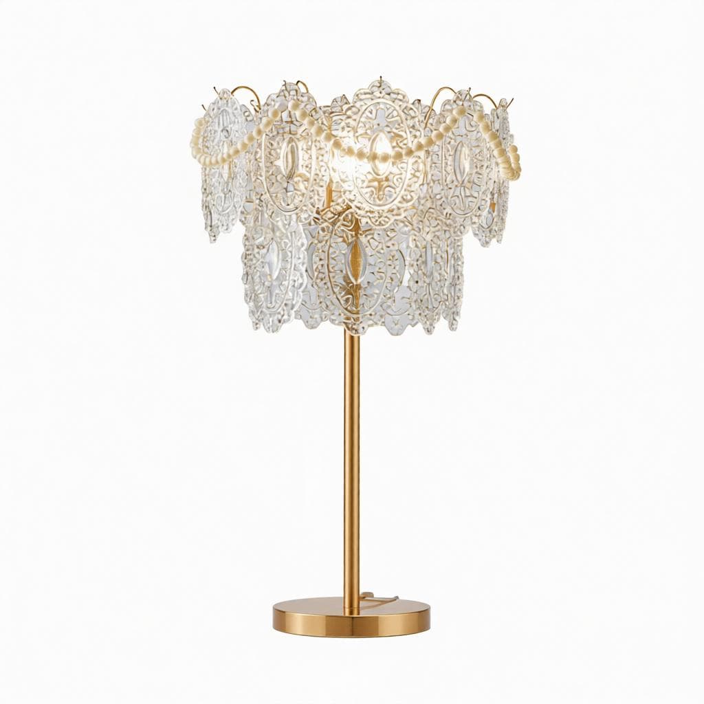 Israniel A | Crystal Table Lamp - Detail View #6 | HomeCartel